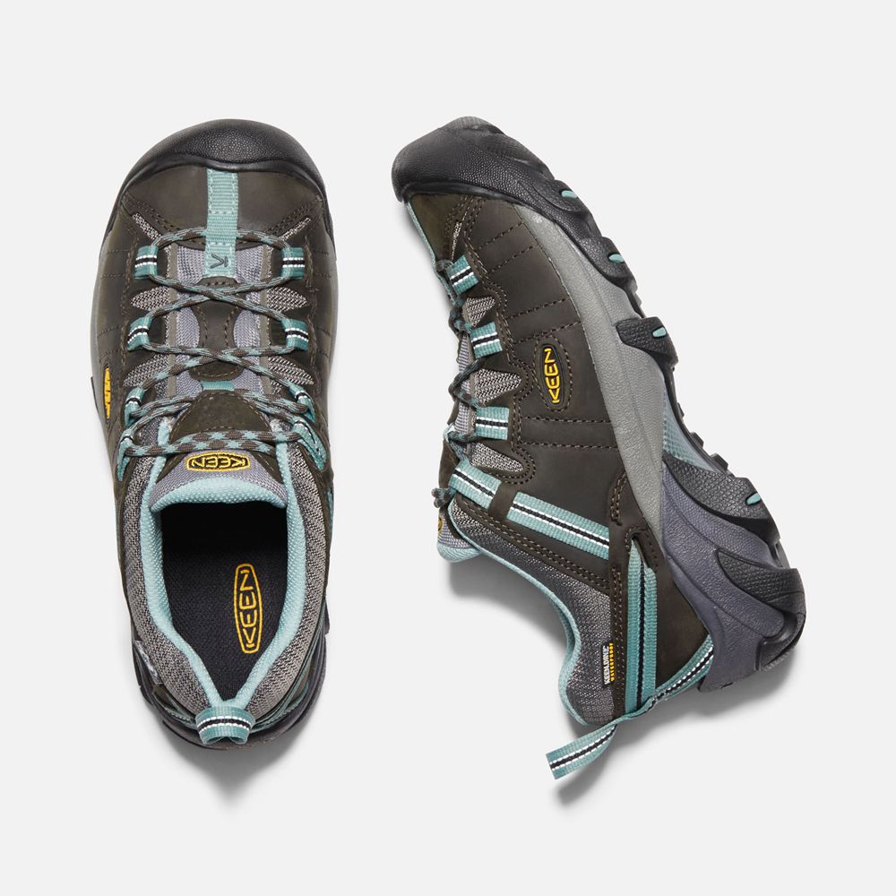 Keen Wandelschoenen Dames Olijfgroen/Zwart - Targhee Ii Waterproof - 34615-QDYS